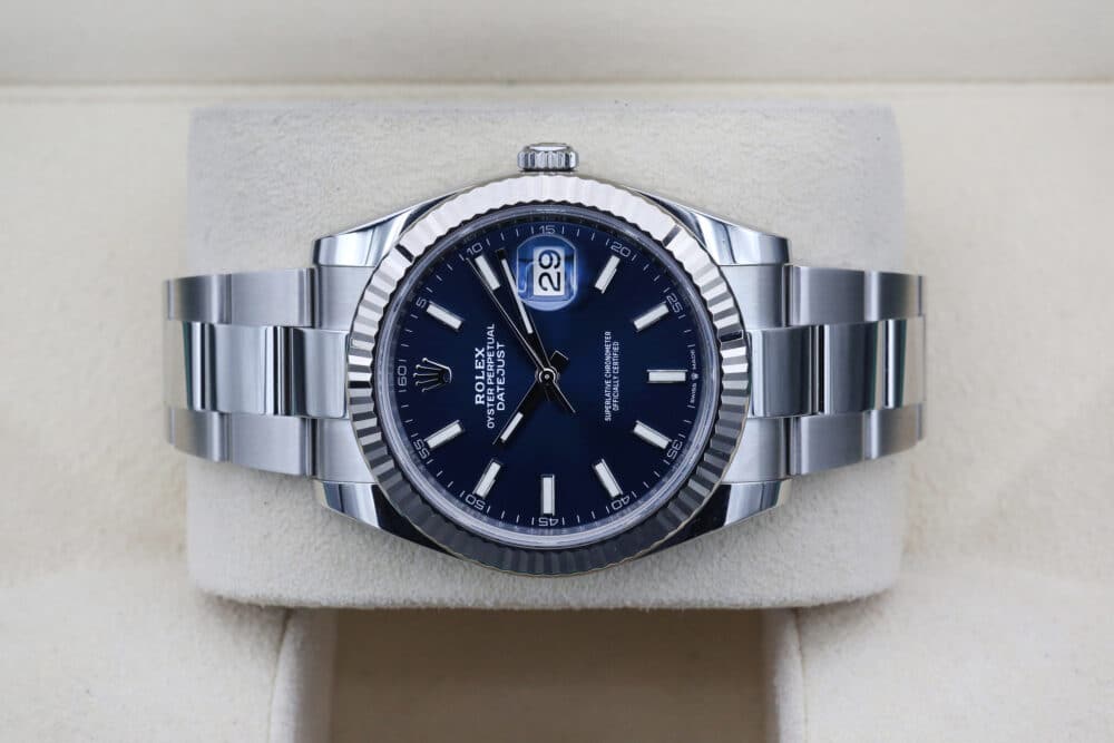 Rolex 126334 Blue Index DATEJUST  41mm 2022 - Image 3