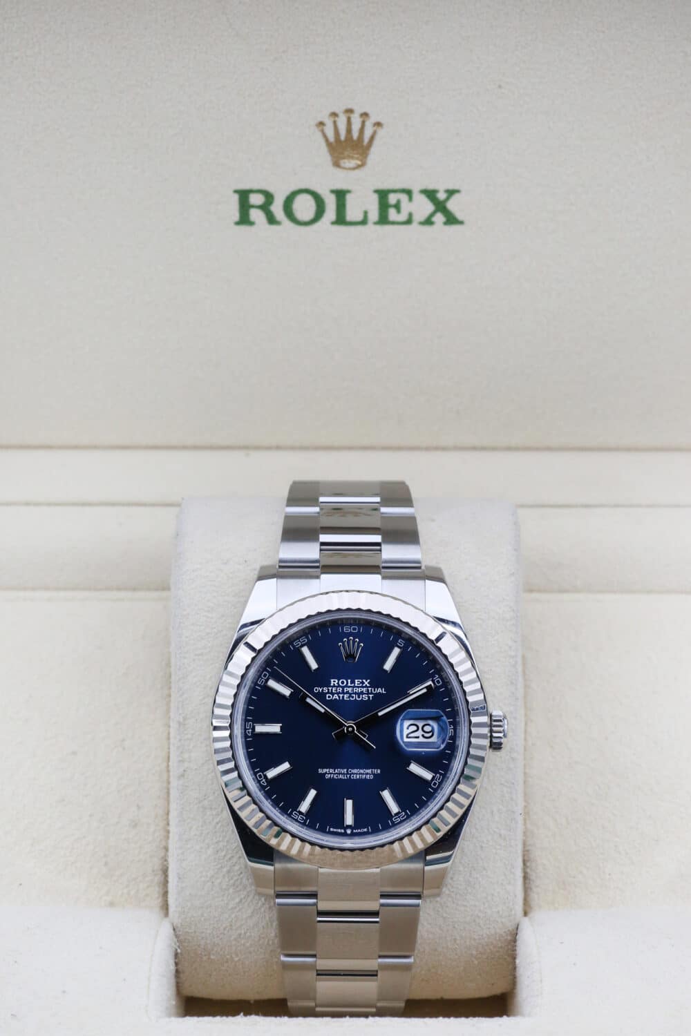 Rolex 126334 Blue Index DATEJUST  41mm 2022 - Image 2