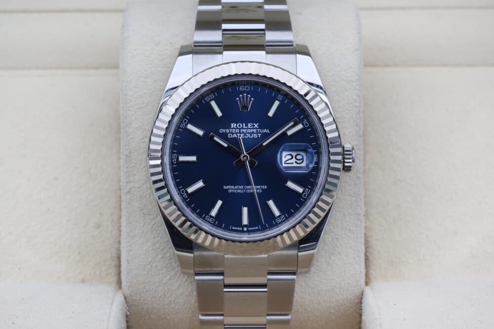 Rolex 126334 Blue Index DATEJUST  41mm 2022