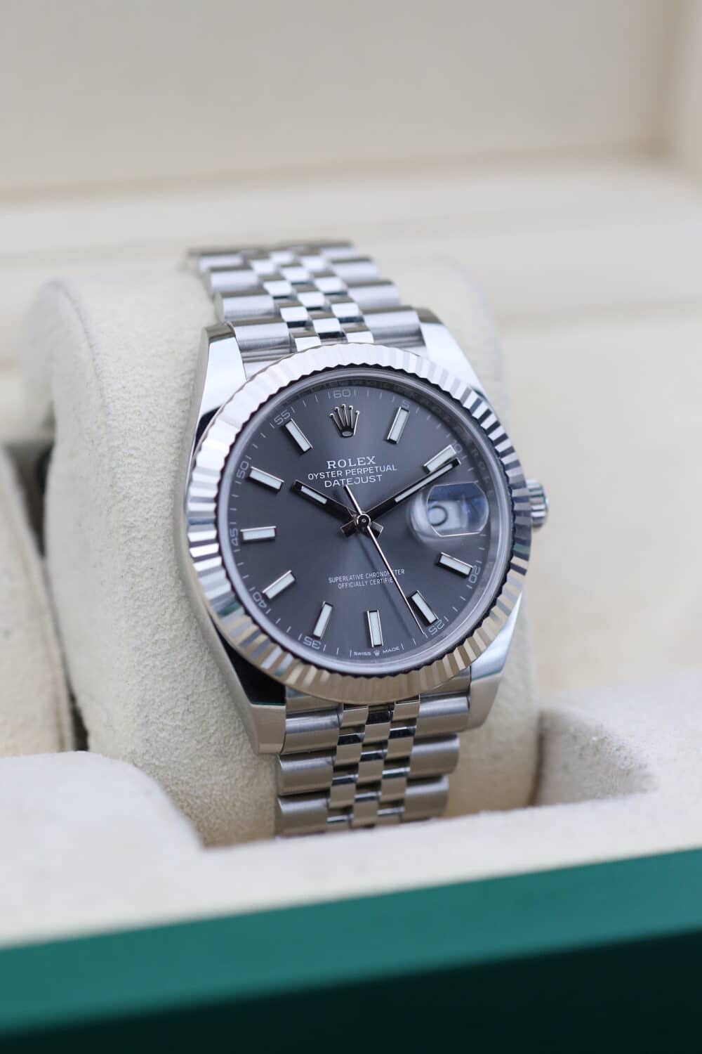 Rolex 126334 Rhodium DATEJUST  41mm 2022 - Image 3