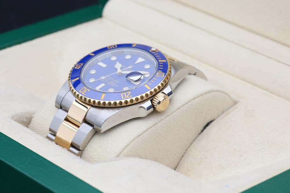 Rolex 116613LB Blue Diamond Dial SUBMARINER 40mm 2010 - Image 5