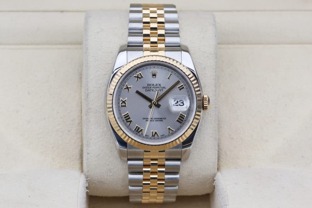 Rolex 116233 Silver Roman DATEJUST  36mm 2007