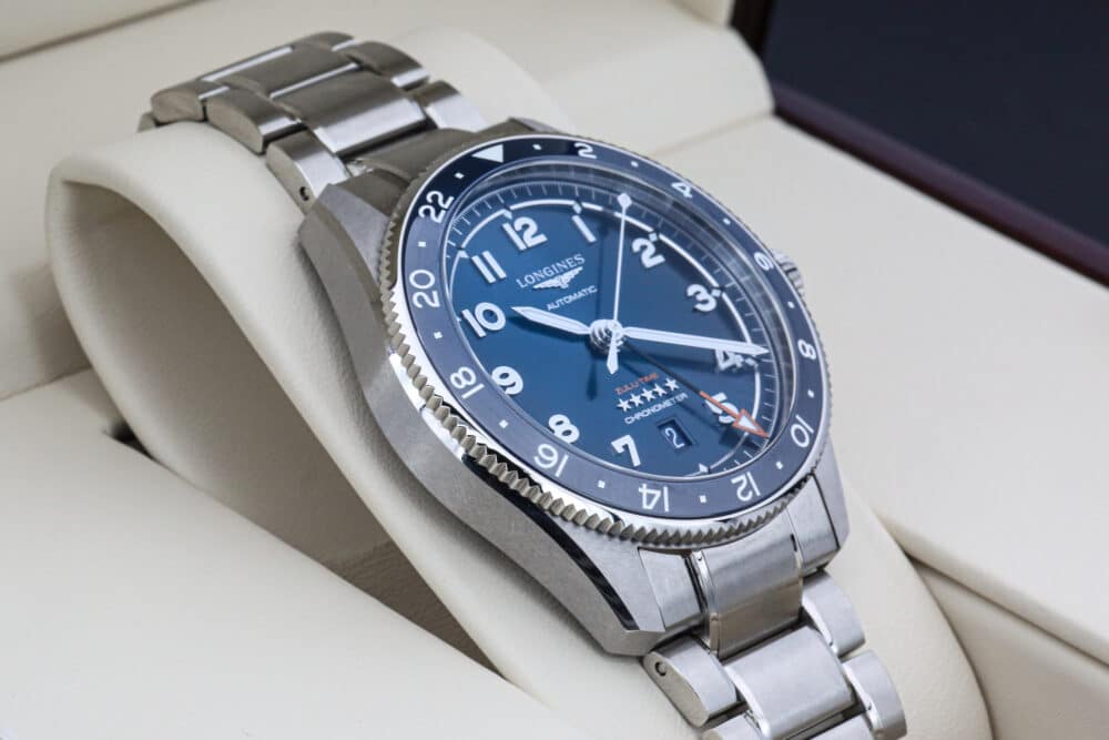 longines L3.812.4.93.6 Blue ZULU TIME GMT  40mm 2022 - Image 3