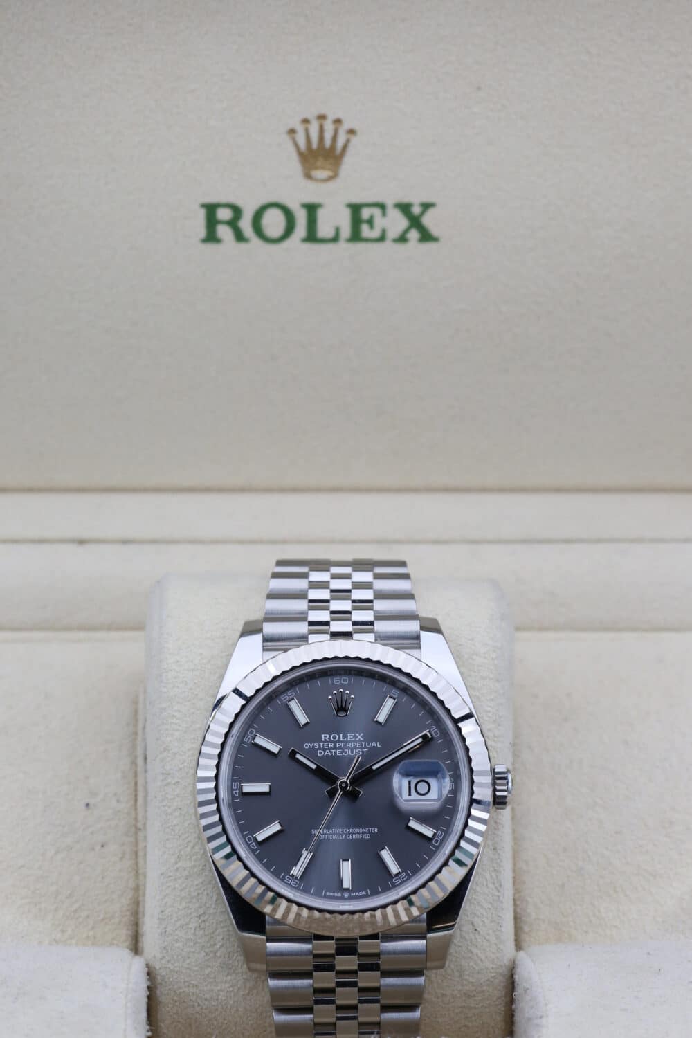 Rolex 126334 Rhodium DATEJUST  41mm 2022 - Image 2