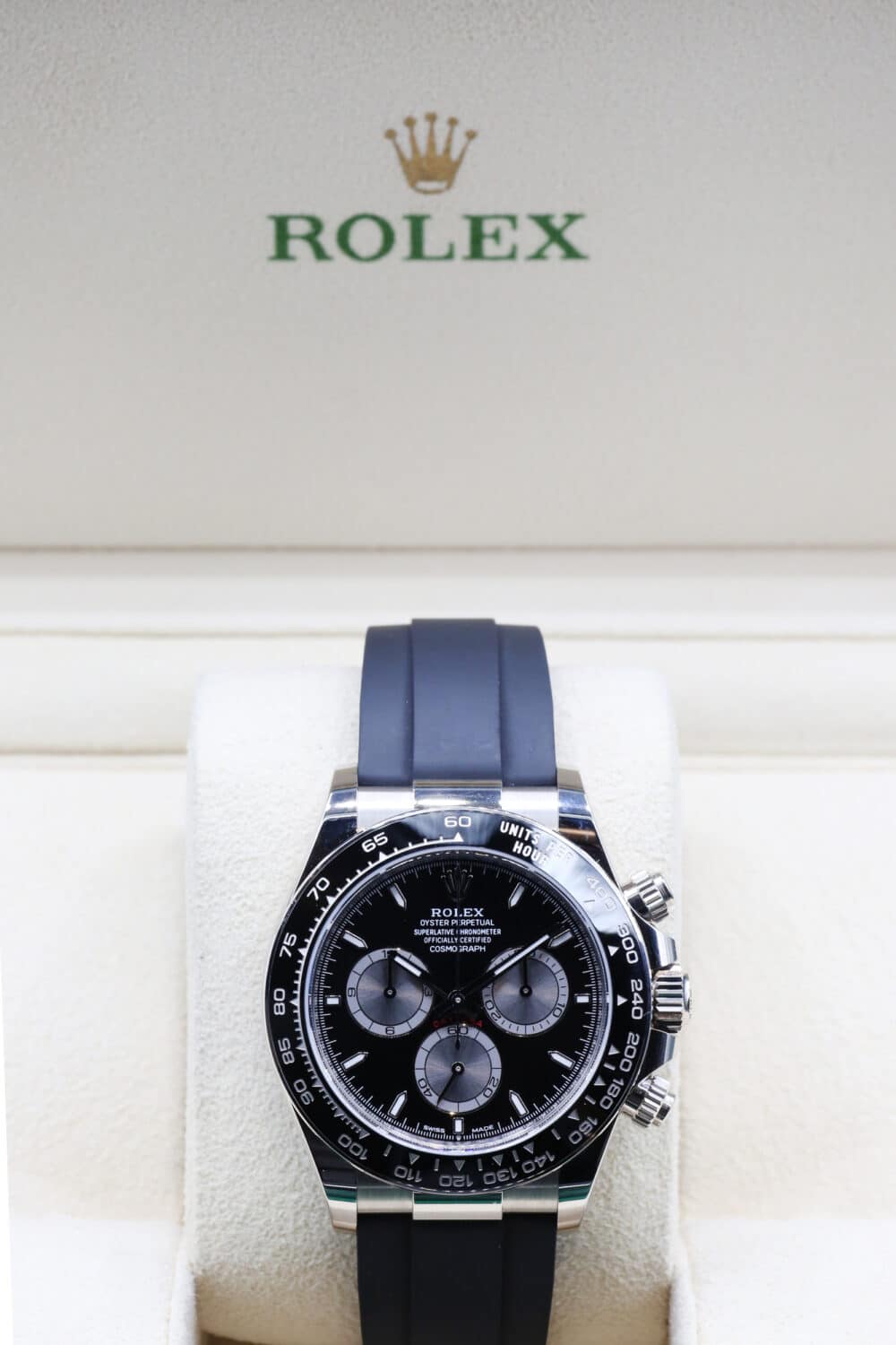Rolex 126519LN Black / Silver Sub Dials DAYTONA  40mm 2023 - Image 2