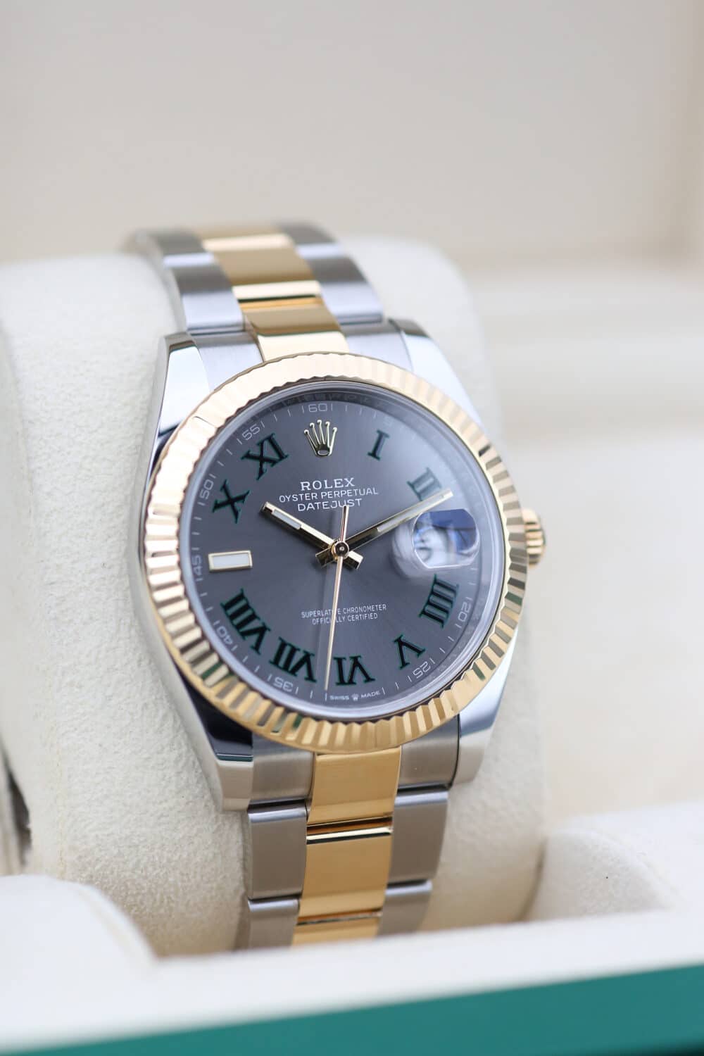 Rolex 126333 Wimbledon DATEJUST 41 41mm 2021 - Image 5
