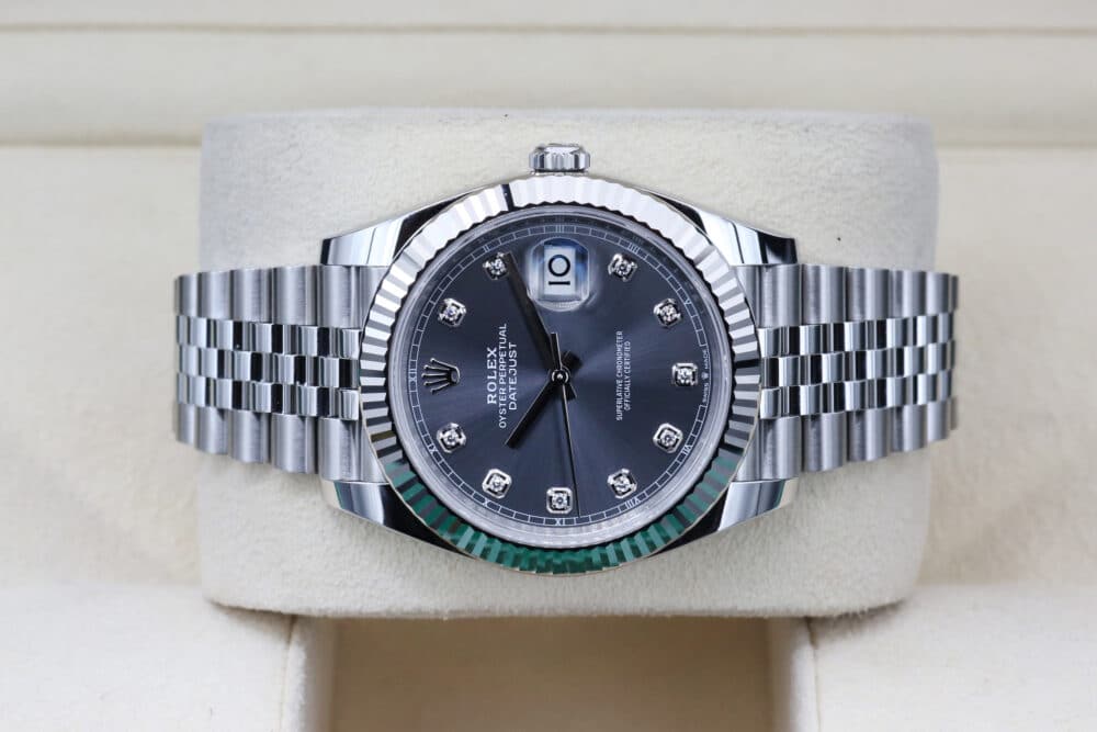 Rolex 126334 Rhodium Diamond DATEJUST 41 41mm 2024 - Image 4