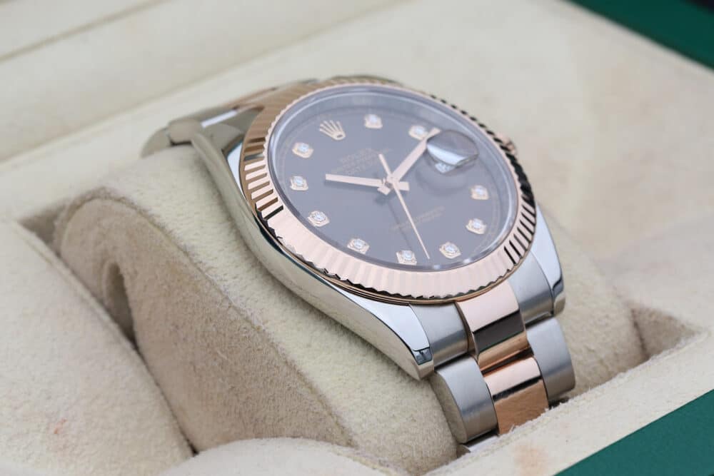 Rolex Datejust Chocolate Diamond 126331 41mm 2023 - Image 6