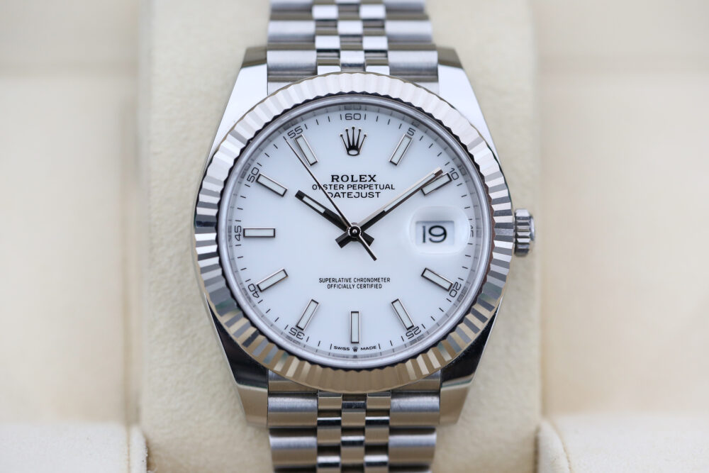 Rolex 126334 White DATEJUST 41mm 2021