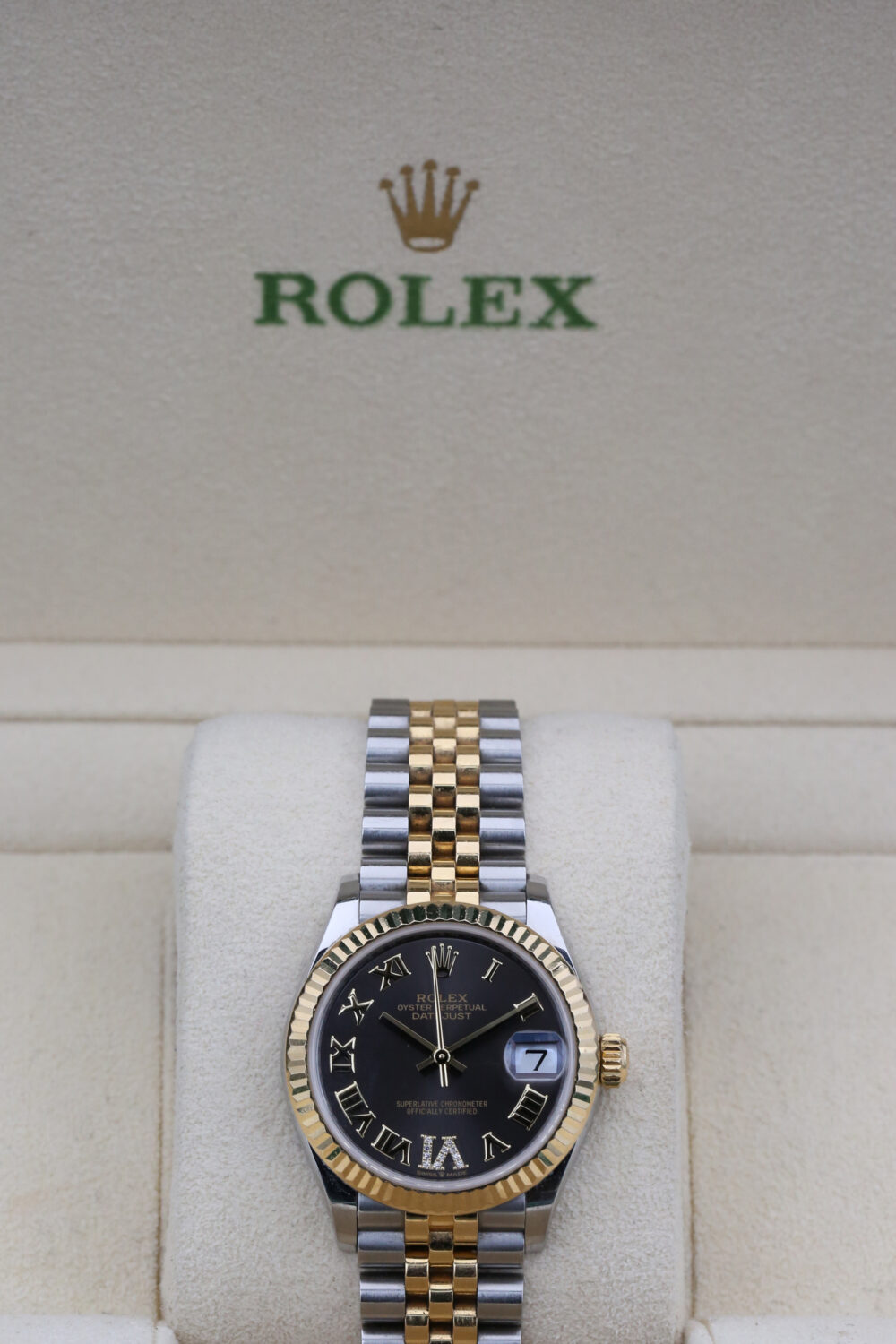 Rolex 278273 Dark Grey Set With Diamonds DATEJUST 31mm 2021 - Image 4