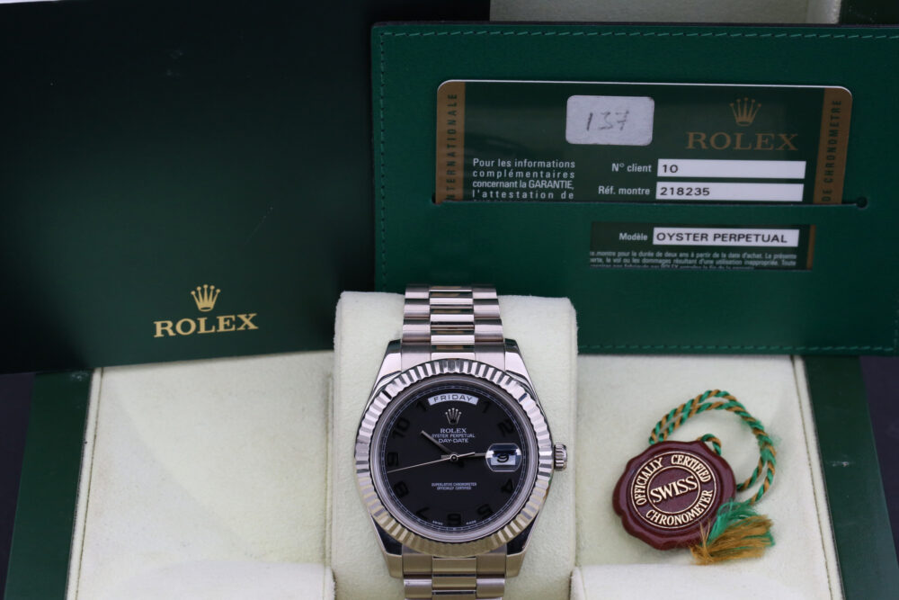 Rolex 218239 Black DAY-DATE 41mm 2012 - Image 5