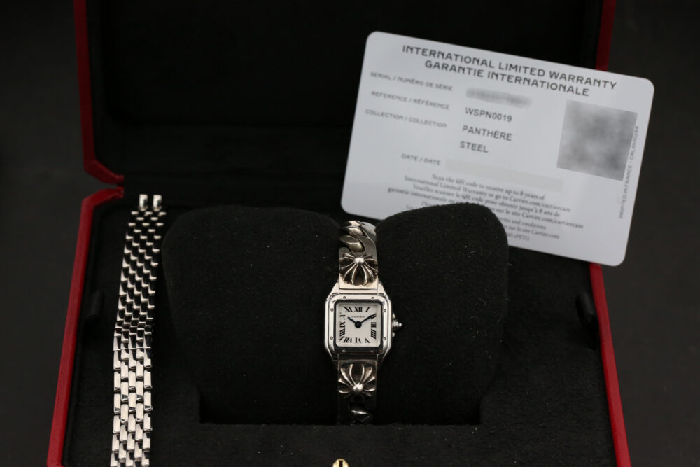 Cartier WSPN0019 White PANTHERE CHROME HEARTS - Image 5
