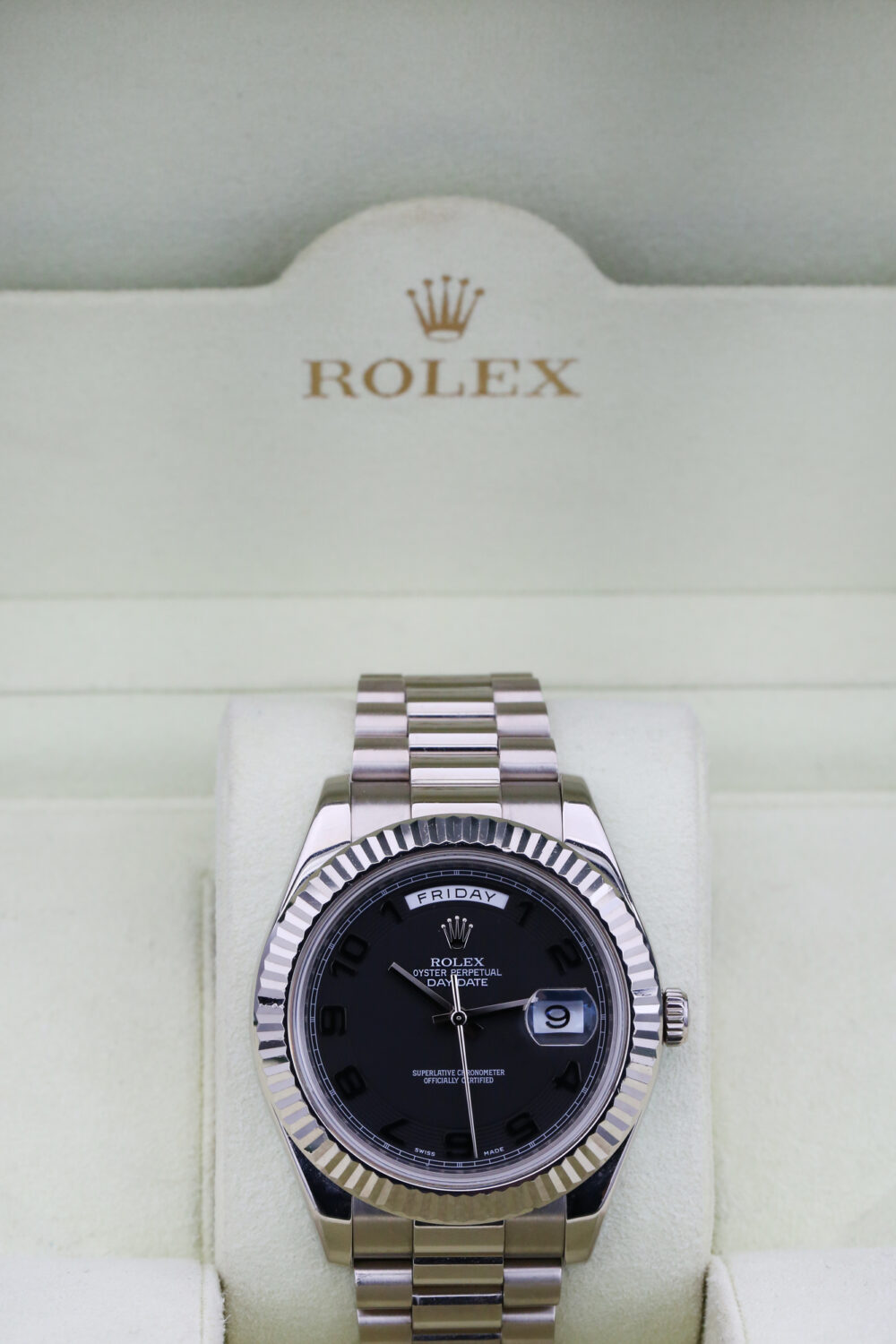 Rolex 218239 Black DAY-DATE 41mm 2012 - Image 4