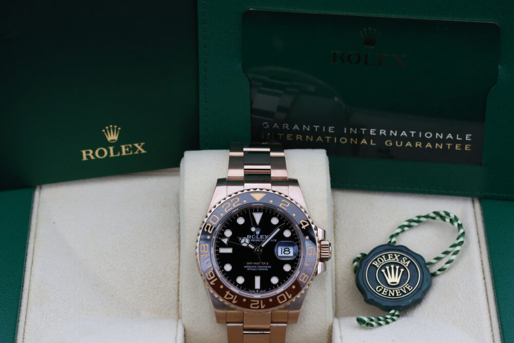 Rolex 126715CHNR Black GMT-MASTER II 40mm 2022 Root Beer - Image 5