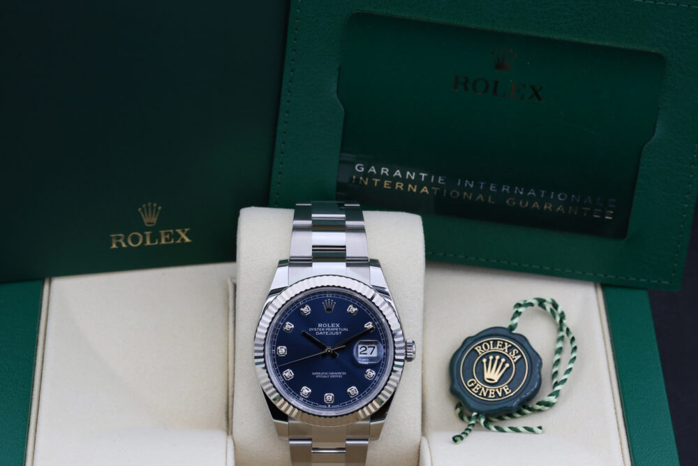 Rolex 126334 Blue Diamond DATEJUST 41mm 2025 - Image 5