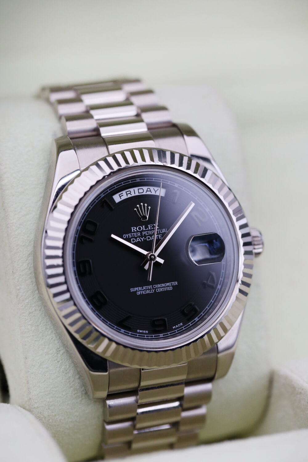 Rolex 218239 Black DAY-DATE 41mm 2012 - Image 2