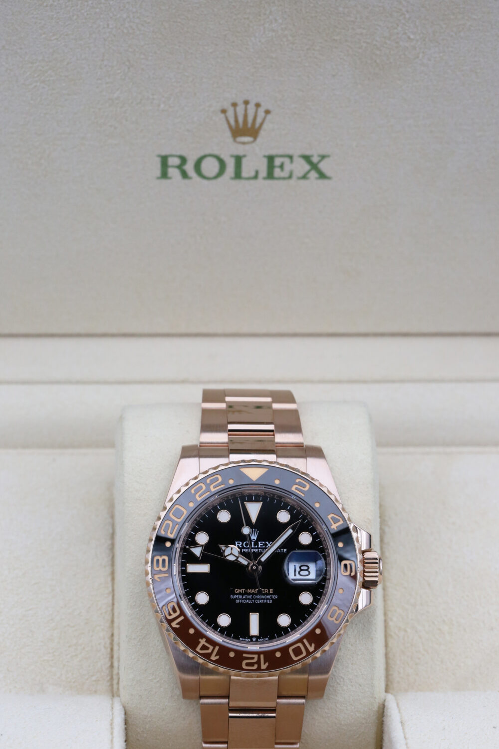 Rolex 126715CHNR Black GMT-MASTER II 40mm 2022 Root Beer - Image 4