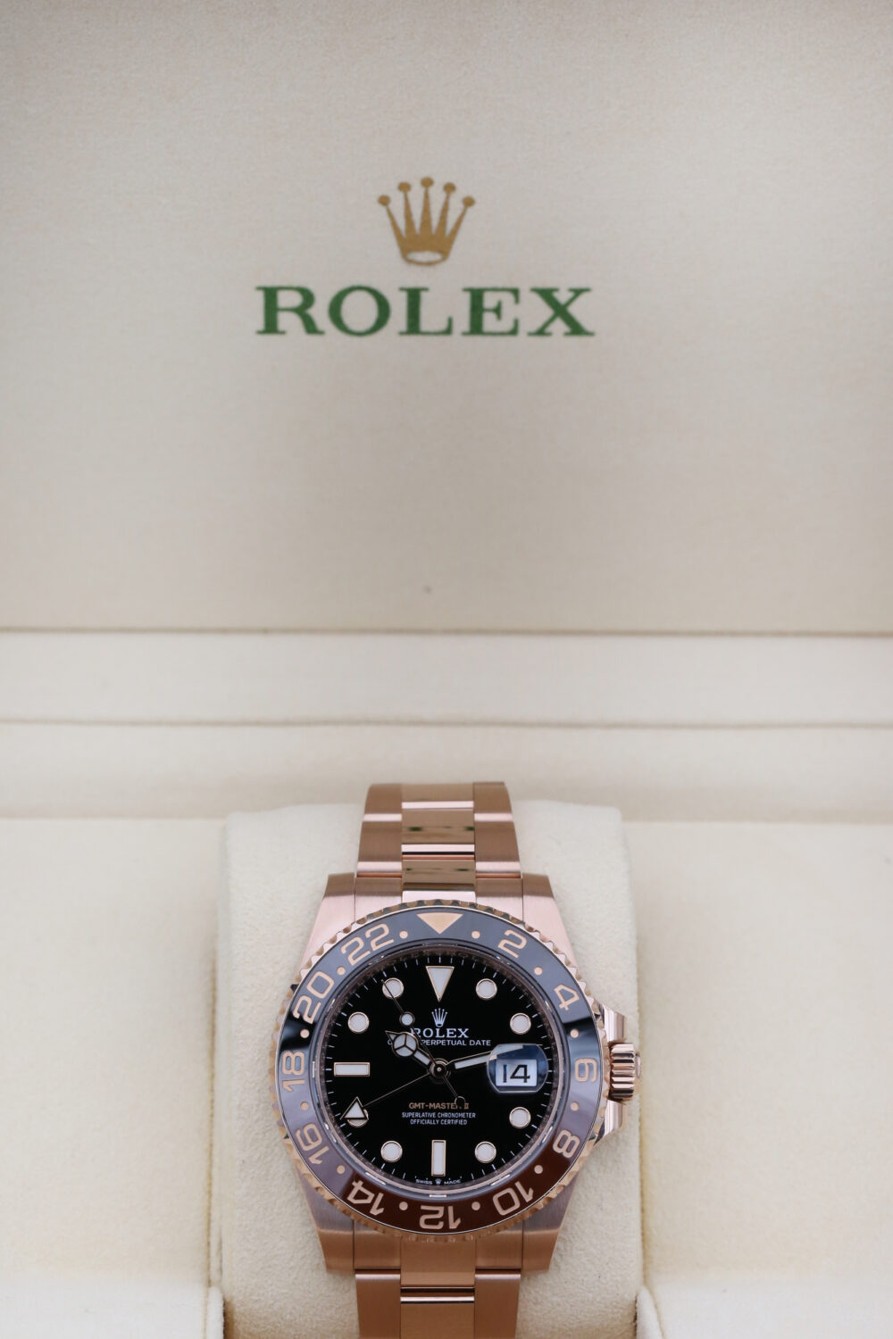 Rolex 126715CHNR Black GMT-MASTER II 40mm 2022 Rootbeer - Image 4