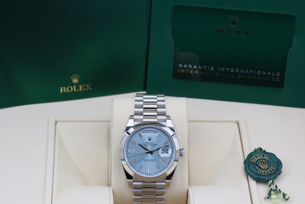 Rolex 228206 Blue DAY-DATE 40mm 2020 - Image 5