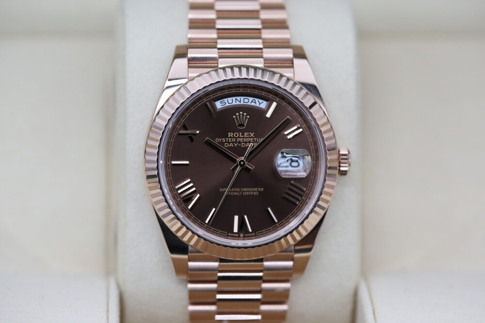 Rolex 228235 Chocolate Roman DAY-DATE 40mm 2021