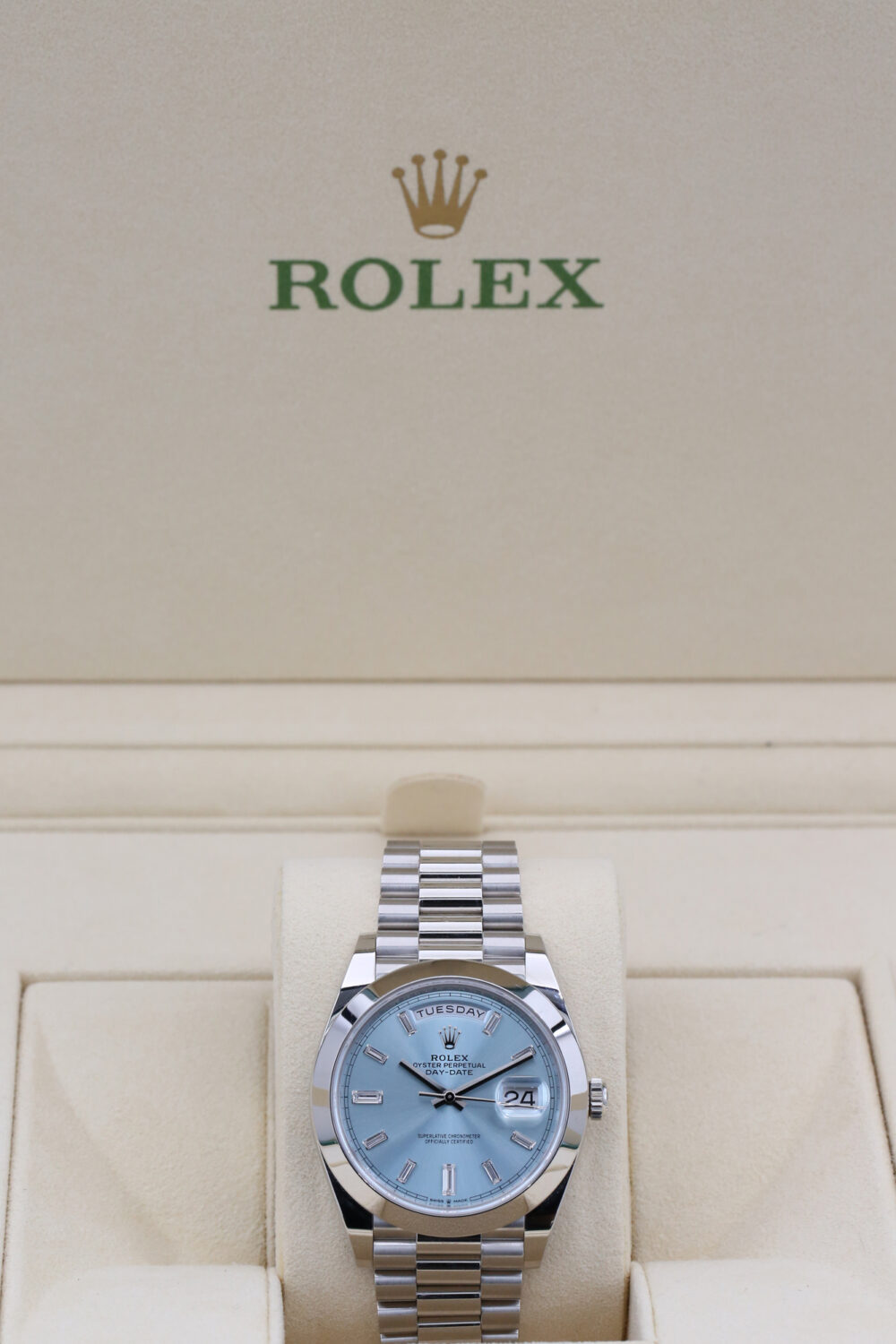 Rolex 228206 Blue DAY-DATE 40mm 2020 - Image 4
