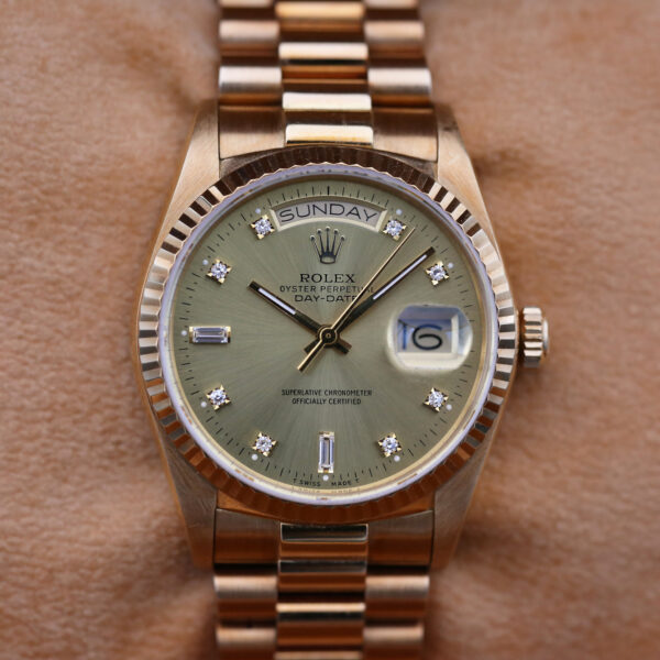 Rolex 18038 Champagne DAY-DATE 36mm