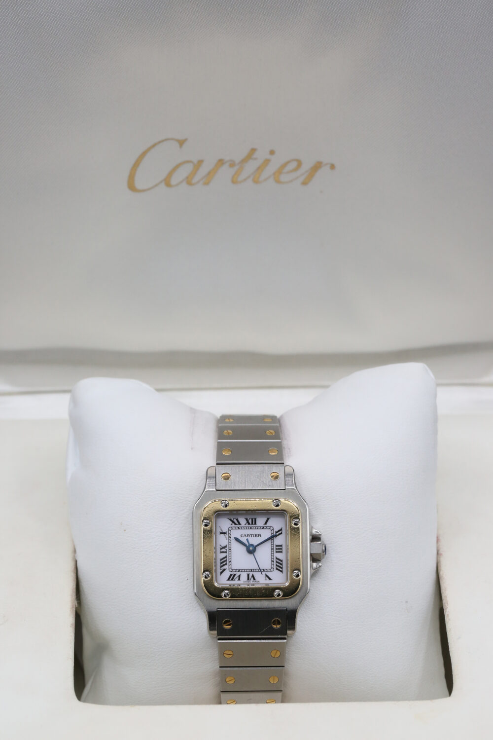 Cartier Santos Galbee White 1170902 24mm 1995 - Image 4