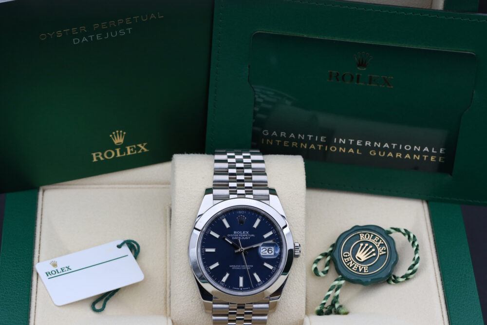 Rolex 126300 Blue DATEJUST 41mm 2020 - Image 5