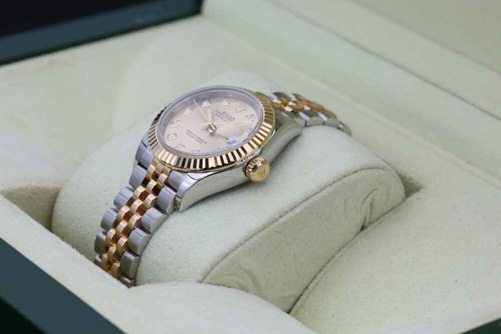 Rolex 279173 Champagne Diamond DATEJUST 28mm 2018 - Image 6