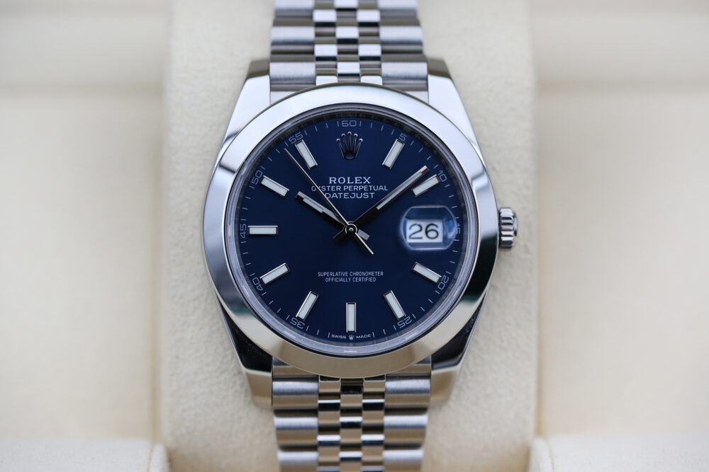 Rolex 126300 Blue DATEJUST 41mm 2020