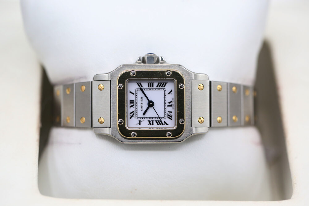 Cartier Santos Galbee White 1170902 24mm 1995 - Image 3