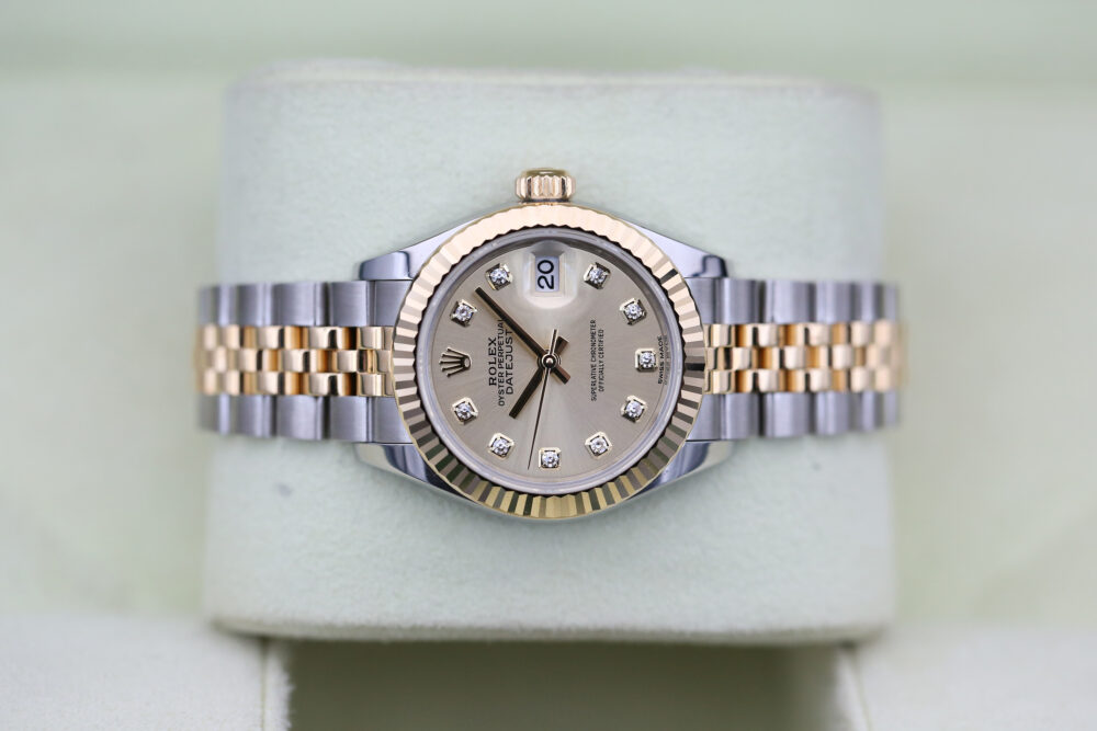 Rolex 279173 Champagne Diamond DATEJUST 28mm 2018 - Image 3