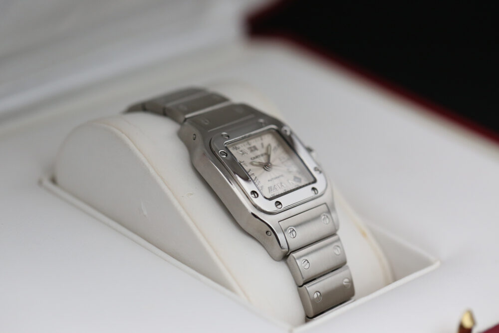 Cartier 2423 Silver Roman SANTOS GALBEE  2001 - Image 7