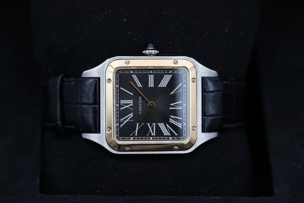 Cartier W2SA0015 Anthracite SANTOS DUMONT "LE 14 BIS"  31mm 2021 - Image 3