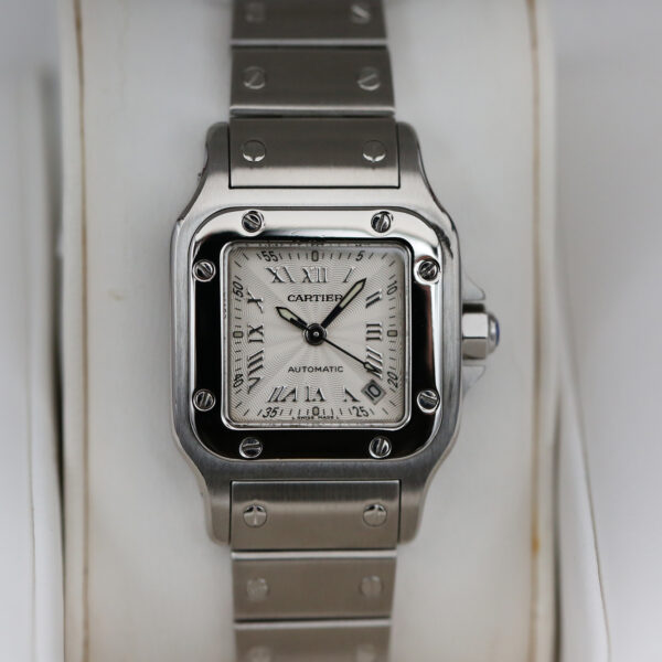 Cartier 2423 Silver Roman SANTOS GALBEE  2001