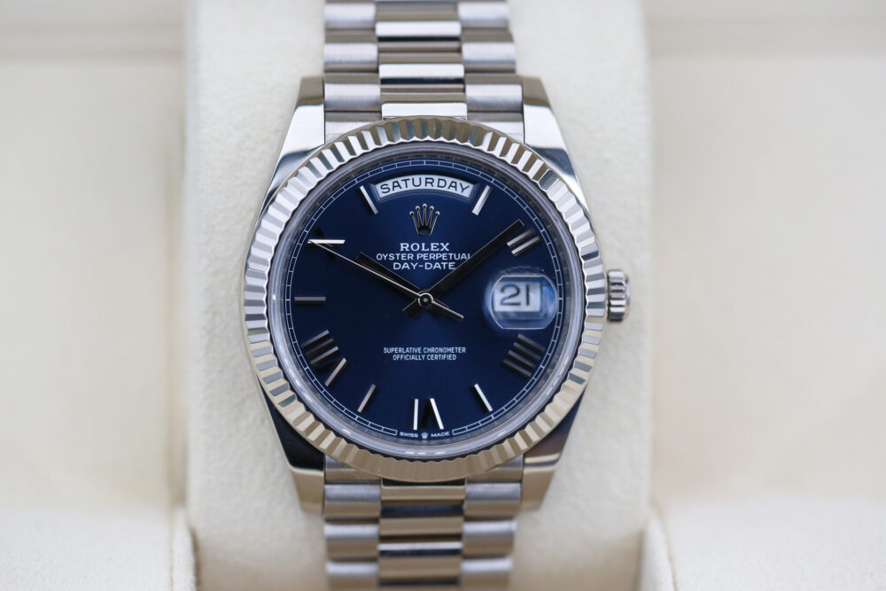 Rolex 228239 Blue Roman DAY-DATE 40mm 2024