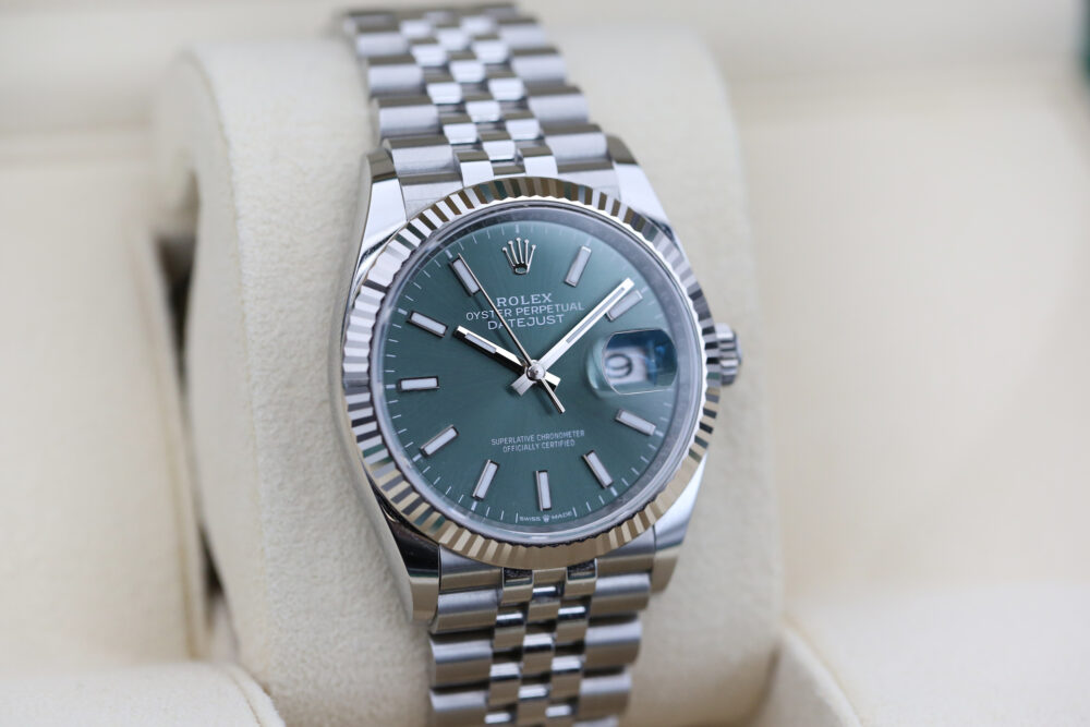 Rolex 126234 Mint Green DATEJUST 36mm 2024 - Image 2