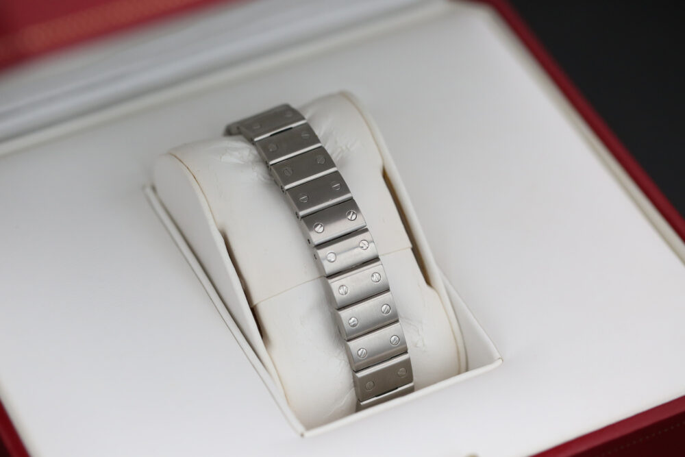 Cartier 2423 Silver Roman SANTOS GALBEE  2001 - Image 8