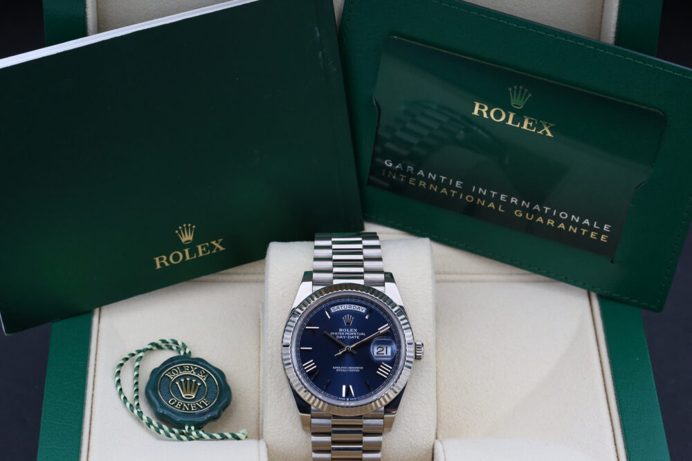 Rolex 228239 Blue Roman DAY-DATE 40mm 2024 - Image 5