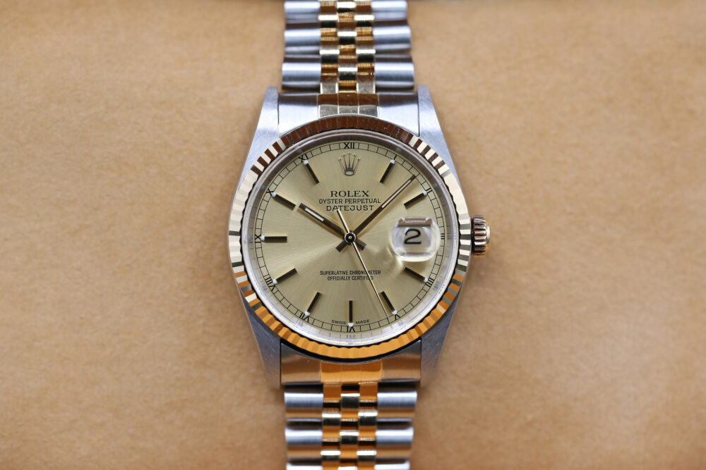 Rolex 16233 Champagne DATEJUST 36mm 2000