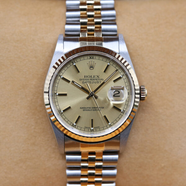 Rolex 16233 Champagne DATEJUST 36mm 2000