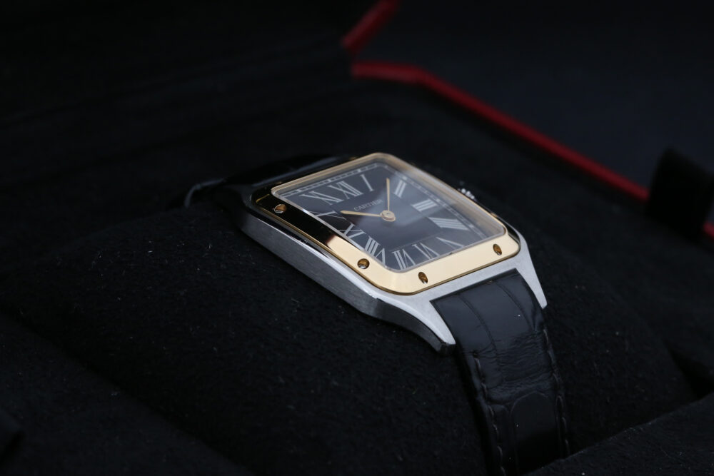 Cartier W2SA0015 Anthracite SANTOS DUMONT "LE 14 BIS"  31mm 2021 - Image 7
