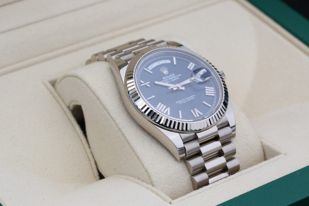 Rolex 228239 Blue Roman DAY-DATE 40mm 2024 - Image 7