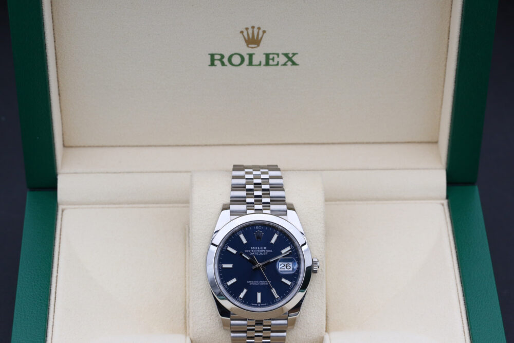 Rolex 126300 Blue DATEJUST 41mm 2020 - Image 4