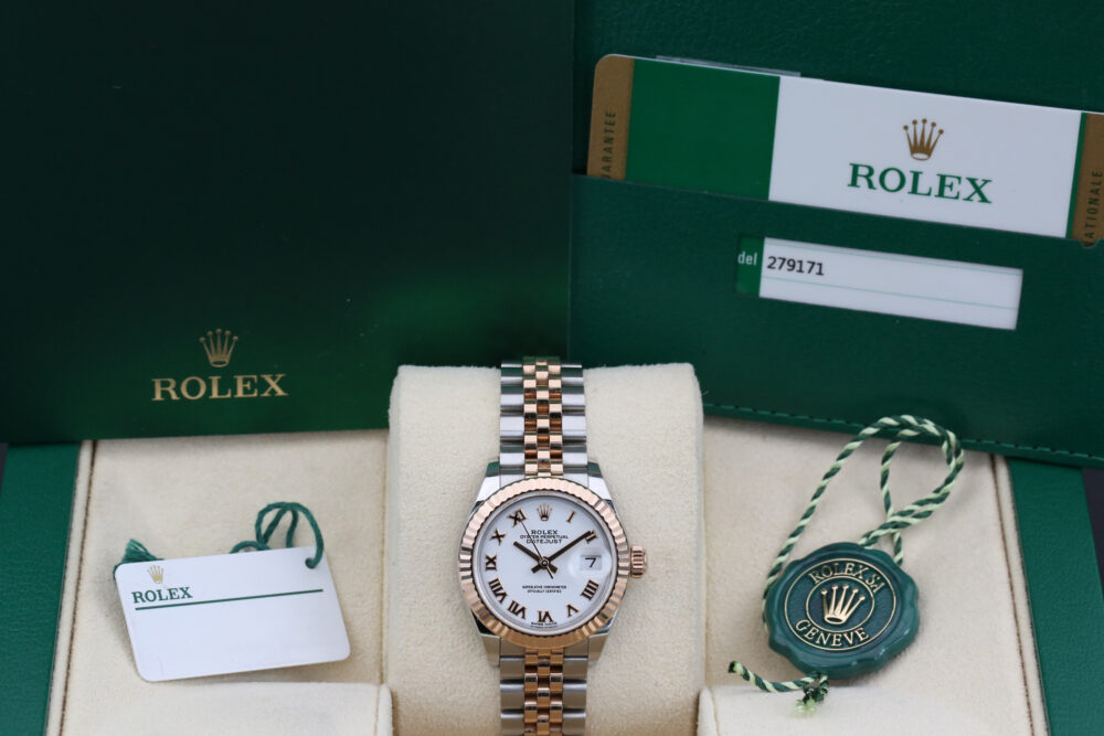 Rolex 279171 White DATEJUST 28mm 2018 - Image 5