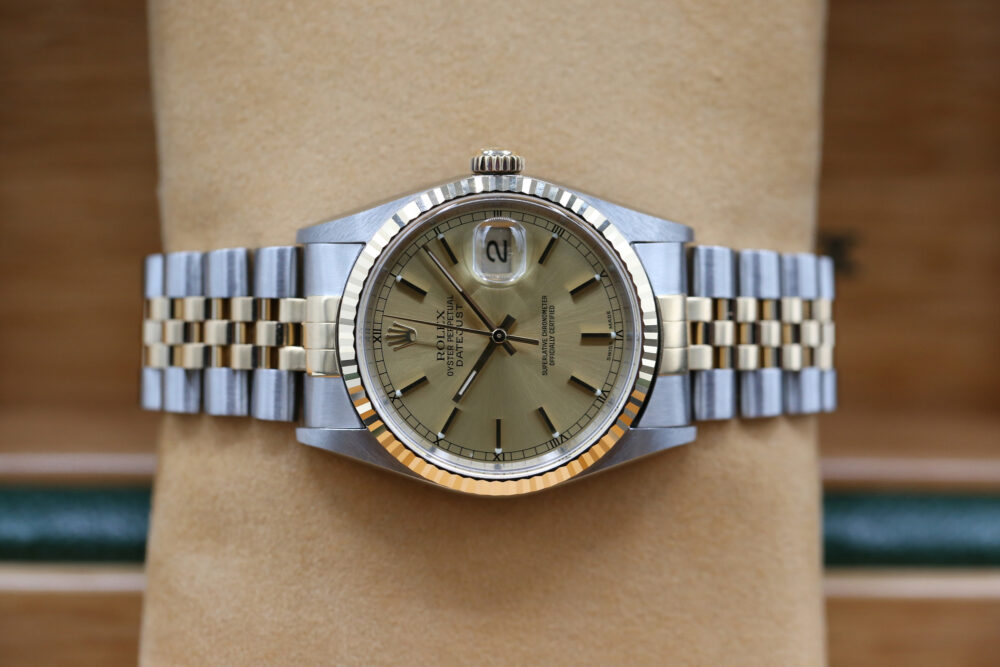 Rolex 16233 Champagne DATEJUST 36mm 2000 - Image 3