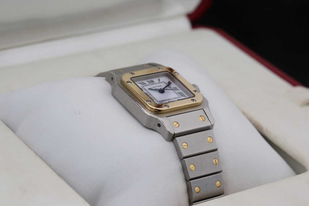 Cartier Santos Galbee White 1170902 24mm 1995 - Image 6