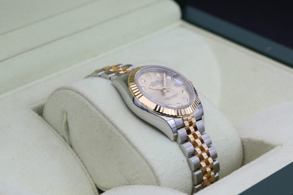 Rolex 279173 Champagne Diamond DATEJUST 28mm 2018 - Image 7