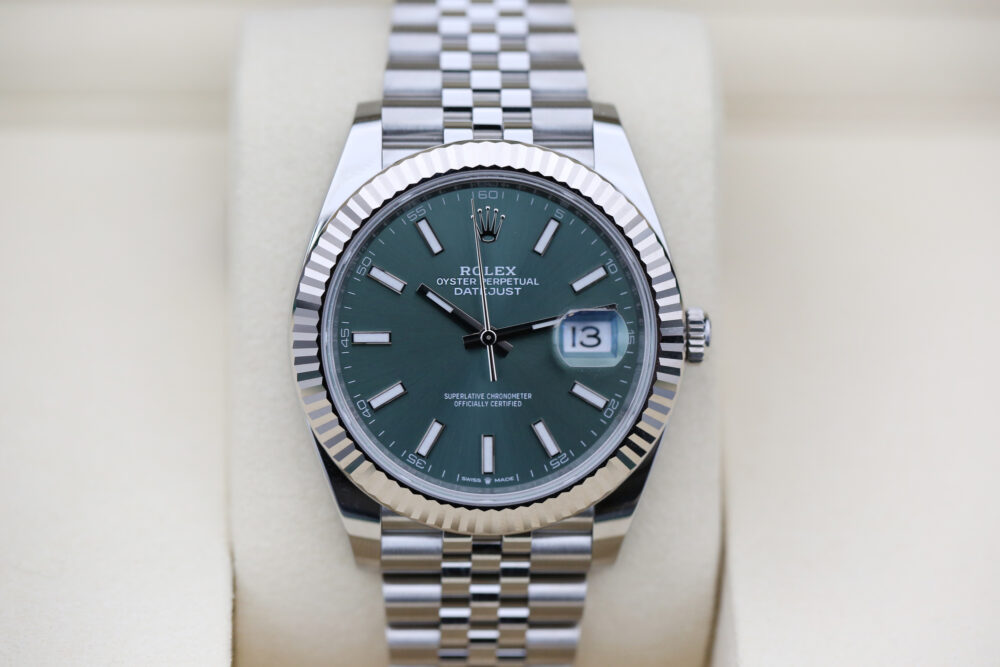Rolex 126334 Mint Green DATEJUST 41mm 2025