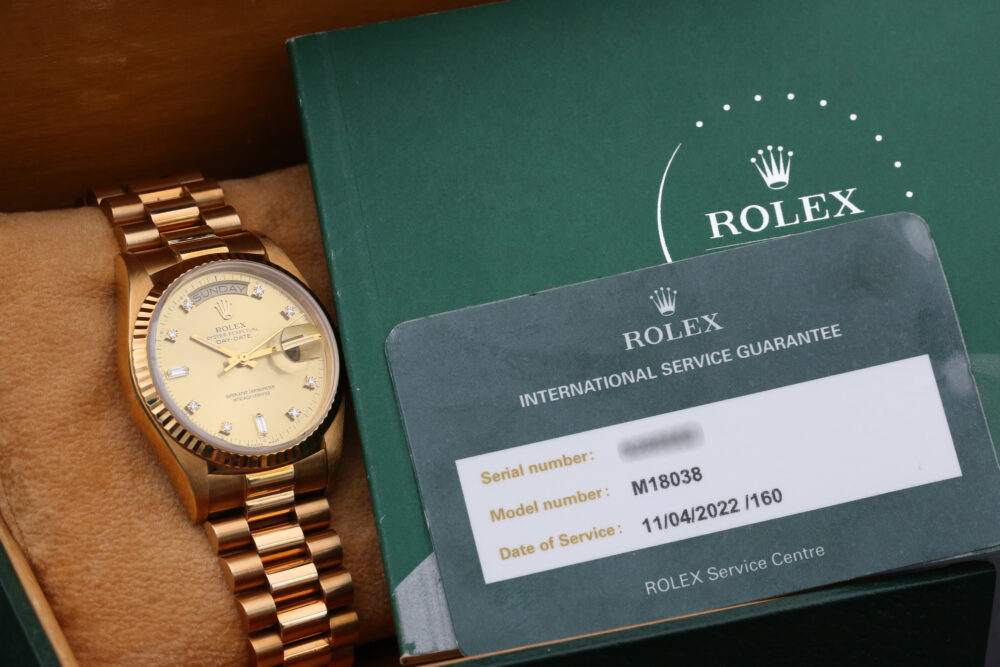 Rolex 18038 Champagne DAY-DATE 36mm - Image 5